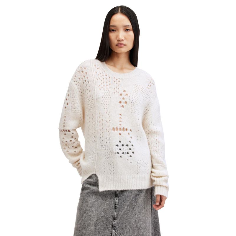 AllSaints Winnie Crew Neck Jumper image number 4